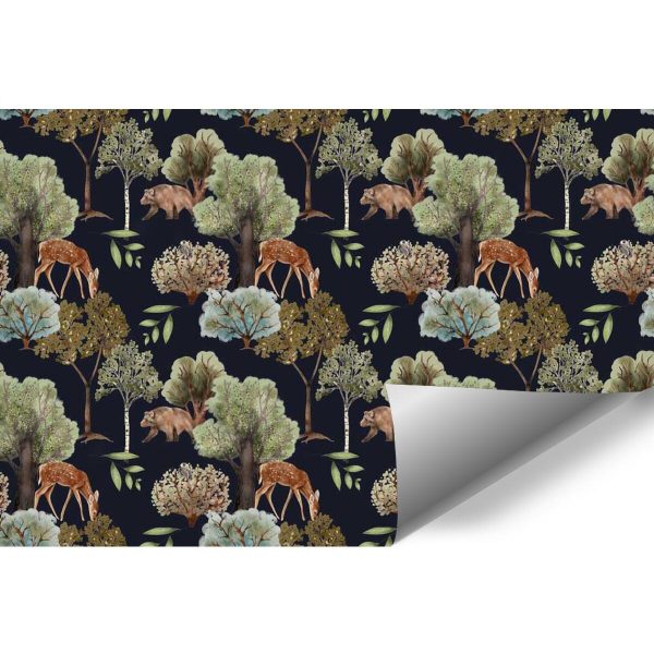 Foto-tapeta dziecięca motyw zwierzęcy