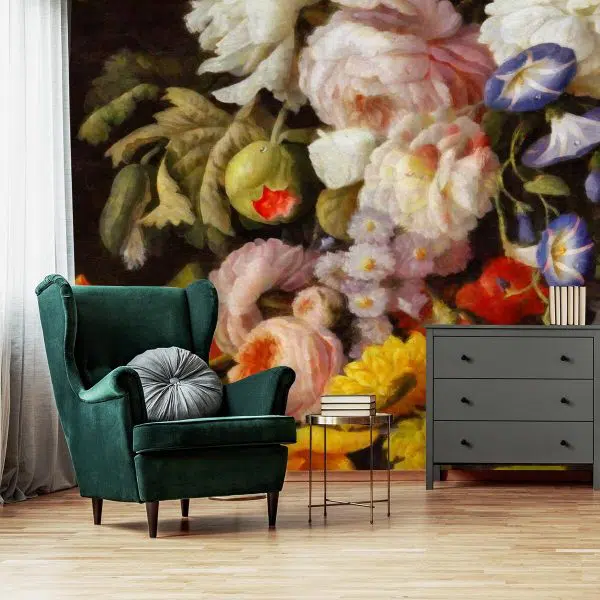 Tapeta i ogrom kwiatów