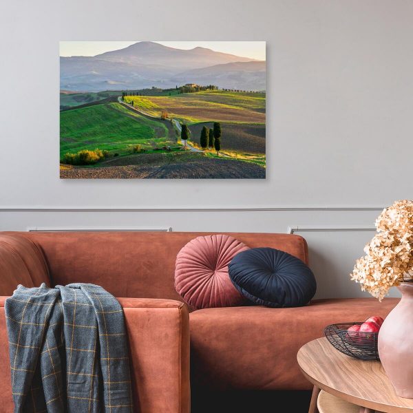 Obraz traktory na polach