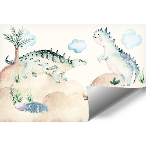 Foto-tapeta z dinozaurami dla dziecka