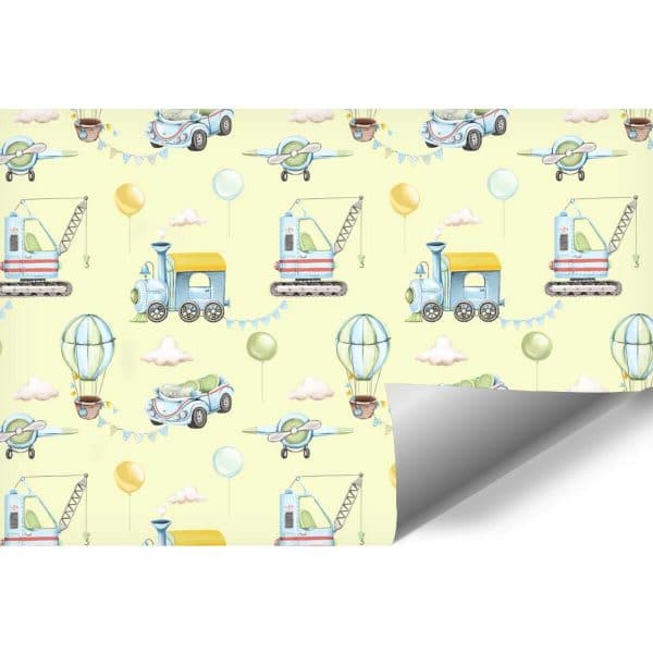 Samolociki - fototapeta dla chłopca