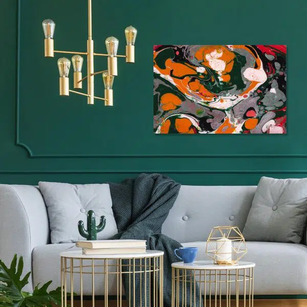 Obraz z motywem abstrakcji