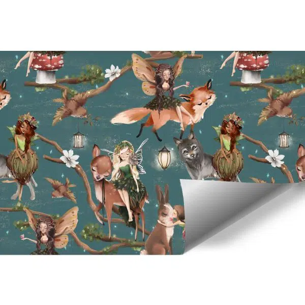 Leśne elfy - fototapeta dla dzieci