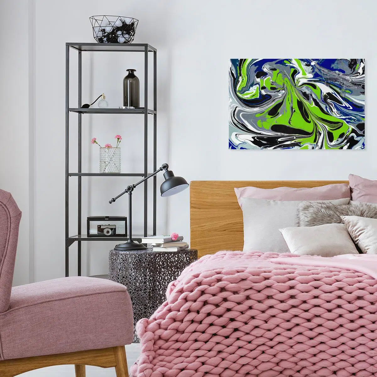 Abstrakcyjny obraz - Eksplozja kolorów