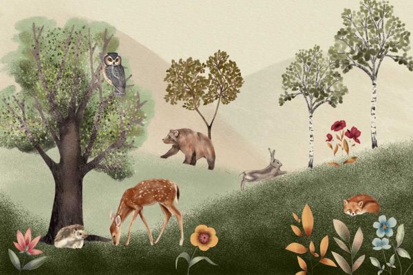 Fototapeta - Bajkowa Polanka