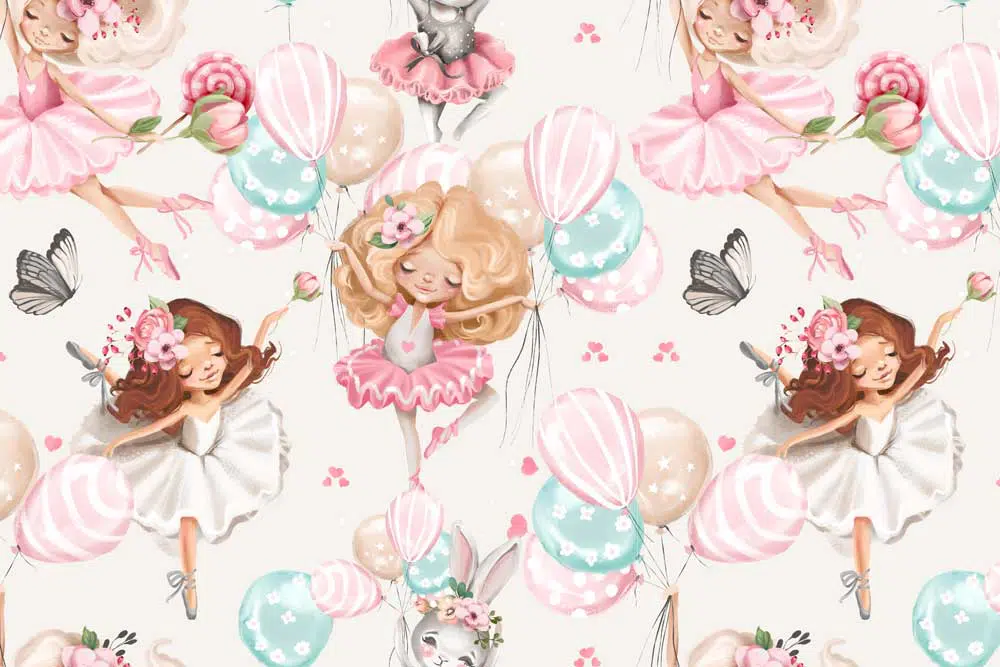 Baletnice - fototapeta dla dziewczynki