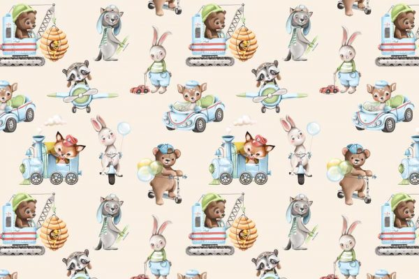 fototapeta dziecięca zwierzątka