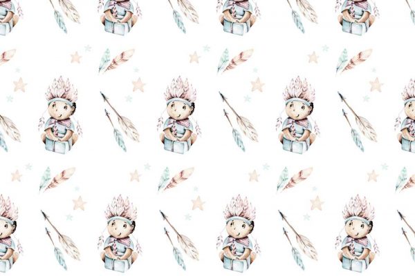 Dziecięca fototapeta - Indianin