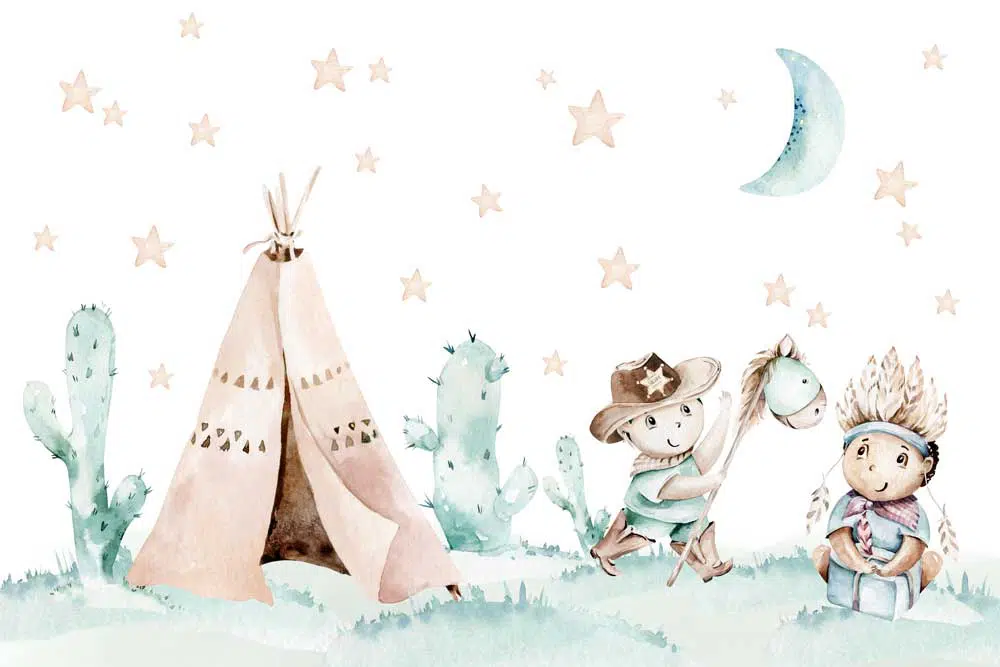 Indiańska Fototapeta dla dzieci