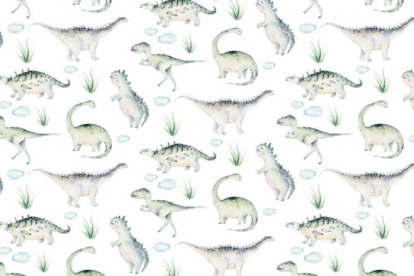 Tapeta dla dzieci z dinozaurami