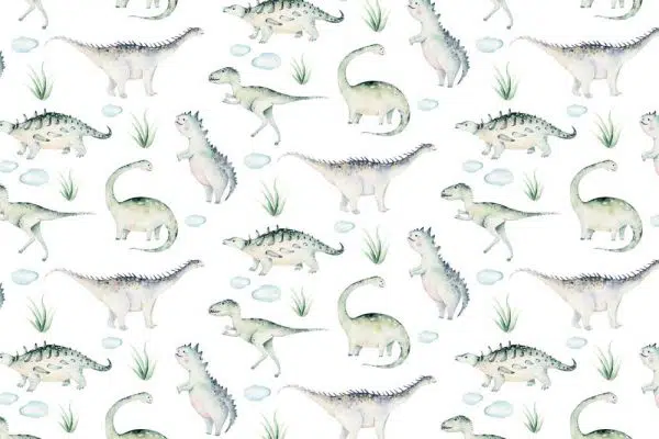 Tapeta dla dzieci z dinozaurami