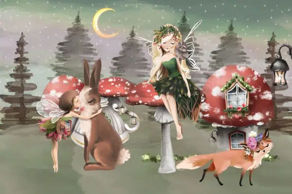 Leśna Kraina - fototoapeta dziecięca