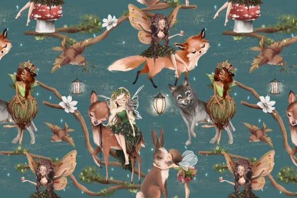 Fototapeta dla dzieci z Leśnymi Elfami