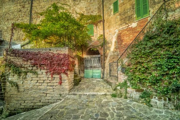 Obraz Sorano architektura