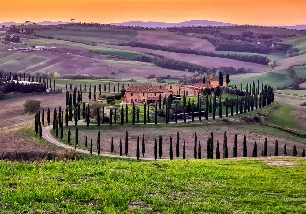 Obraz pejzaż Toskanii