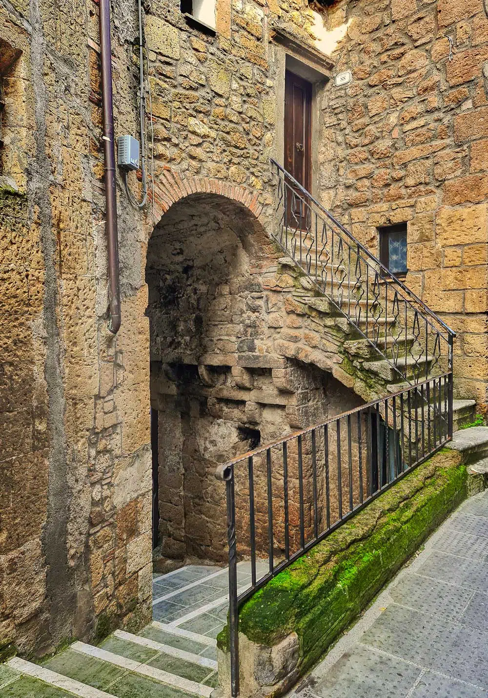 Obraz miasteczko w Toskanii