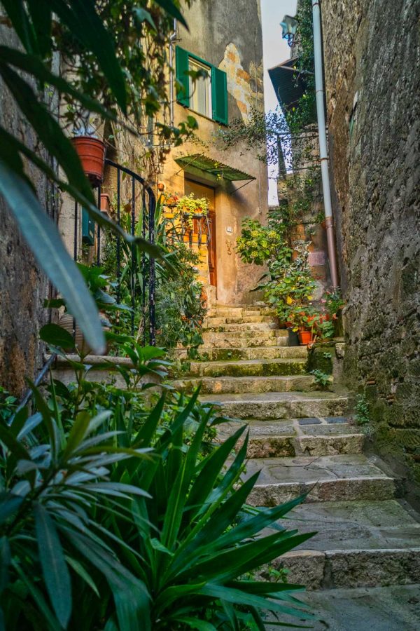 Obraz kamienne schody