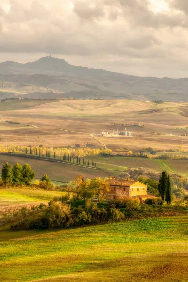 Obraz panorama Toskanii