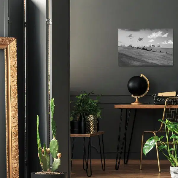 Obraz widok na toskańskie pola