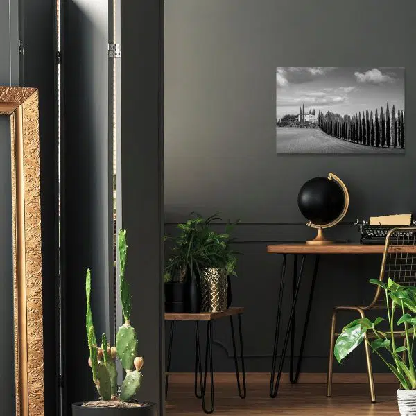 Obraz toskańska posiadłość