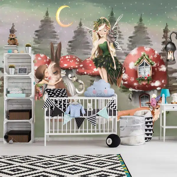 Tapeta z muchomorkami