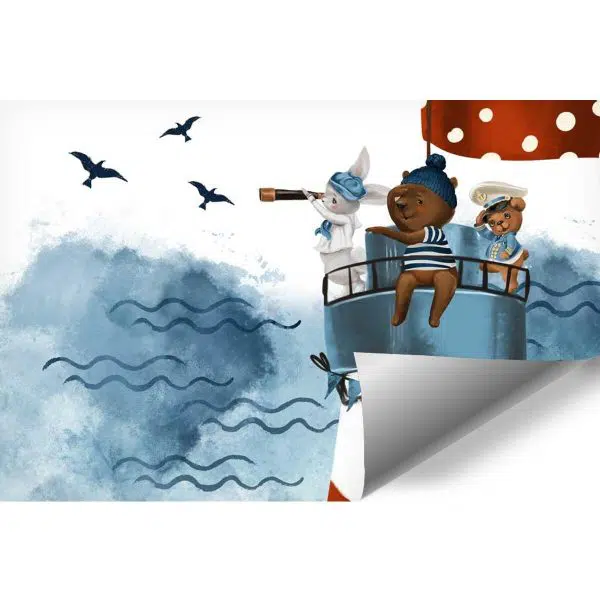 Bajkowa Latarnia morska - fototapeta dla dziec