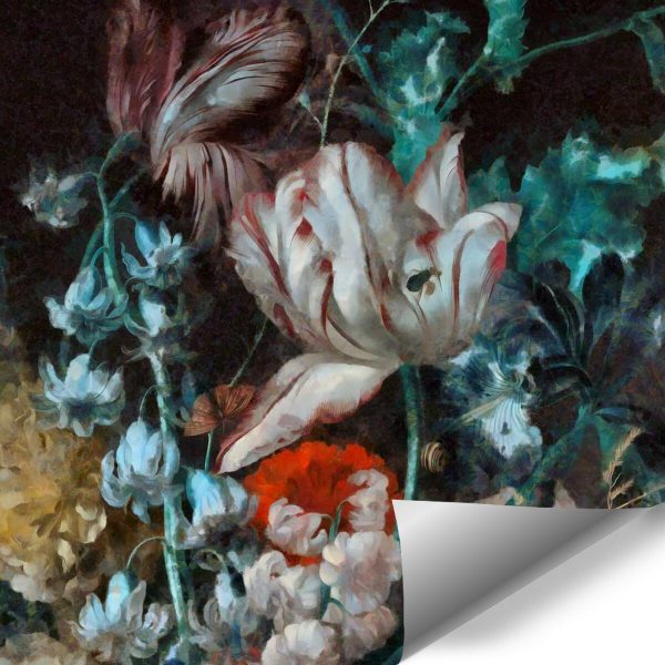 Fototapeta - Polne kwiaty do dekoracji sypialni