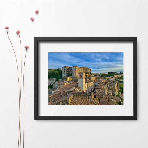 Plakat architektura Sorano