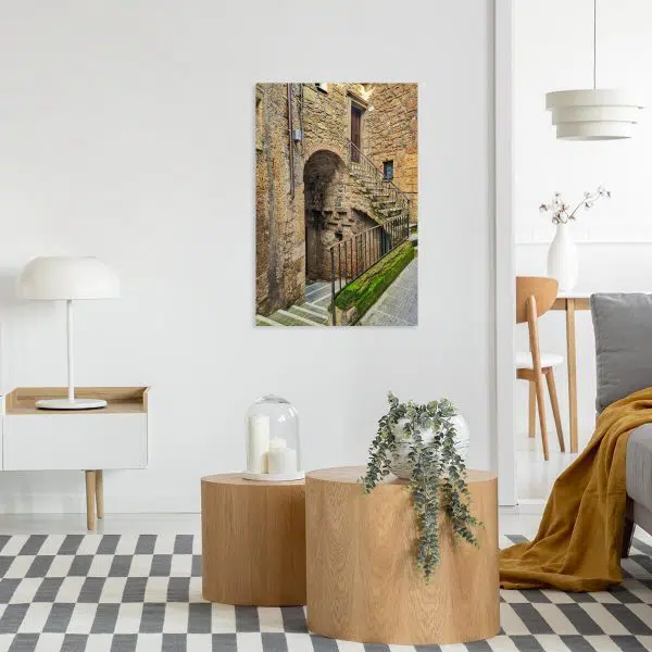 Obraz średniowieczne domy