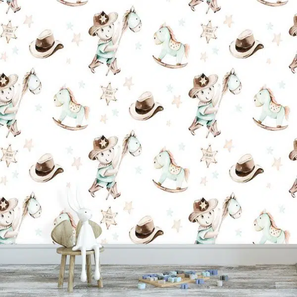 Fototapeta dziecięca - Odznaka Szeryfa