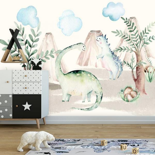 Dziecięca fototapeta z Dinozaurami