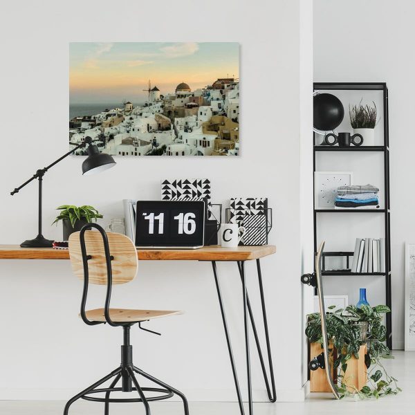 Santorini - Obraz do gabinetu