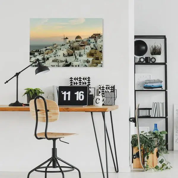 Santorini - Obraz do gabinetu