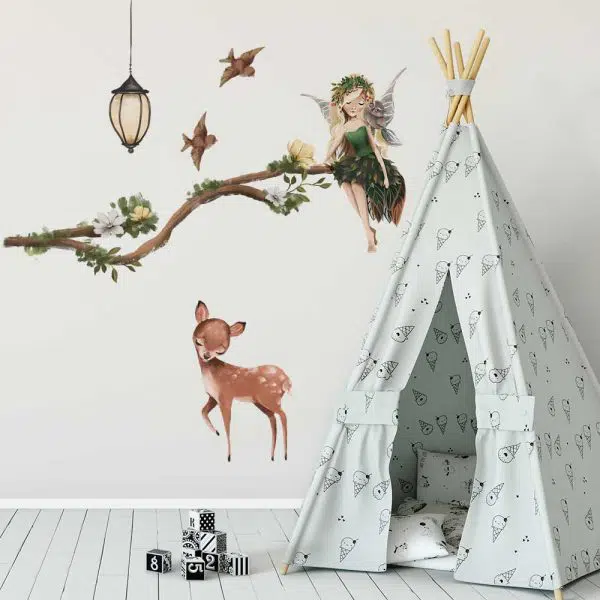 Naklejki dla dzieci z sarenką