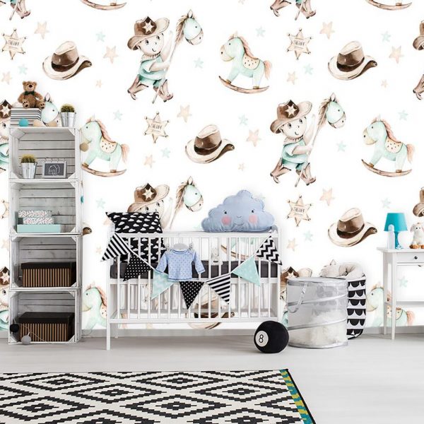 Koniki na biegunach - fototapeta dla dzieci