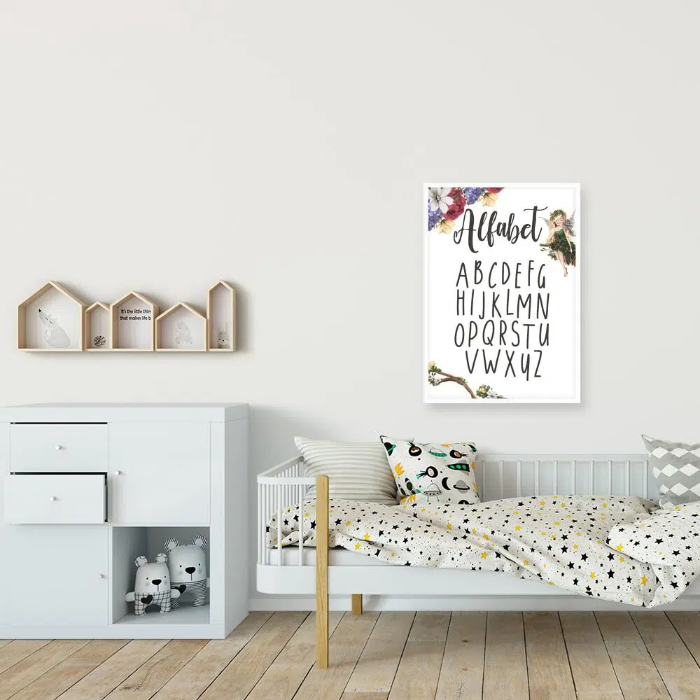 Plakat z abecadłem