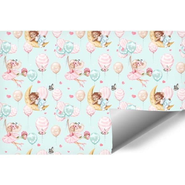 Urocz fototapeta dla dzieci z misiami