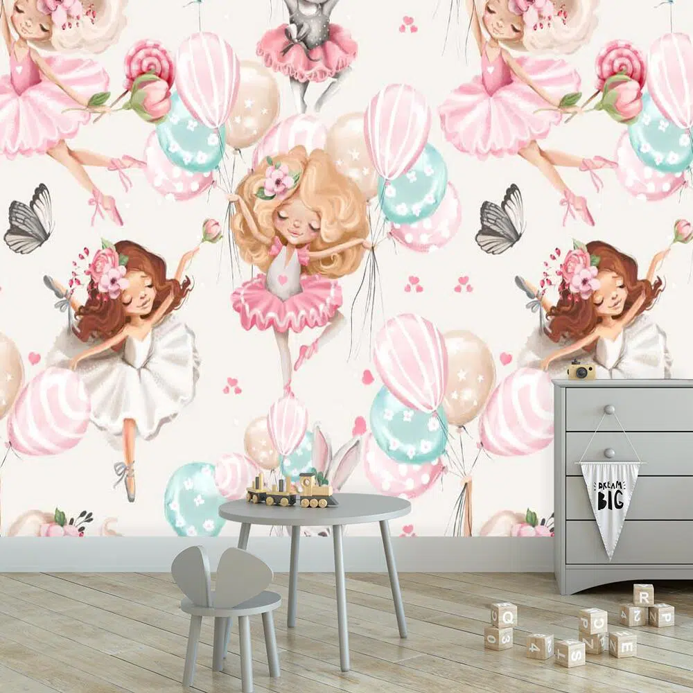 Foto-tapeta dla dziewczynki w Baletnice