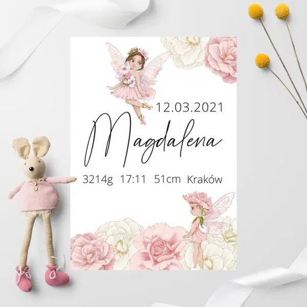 Plakaty dziecięce z tabliczkami