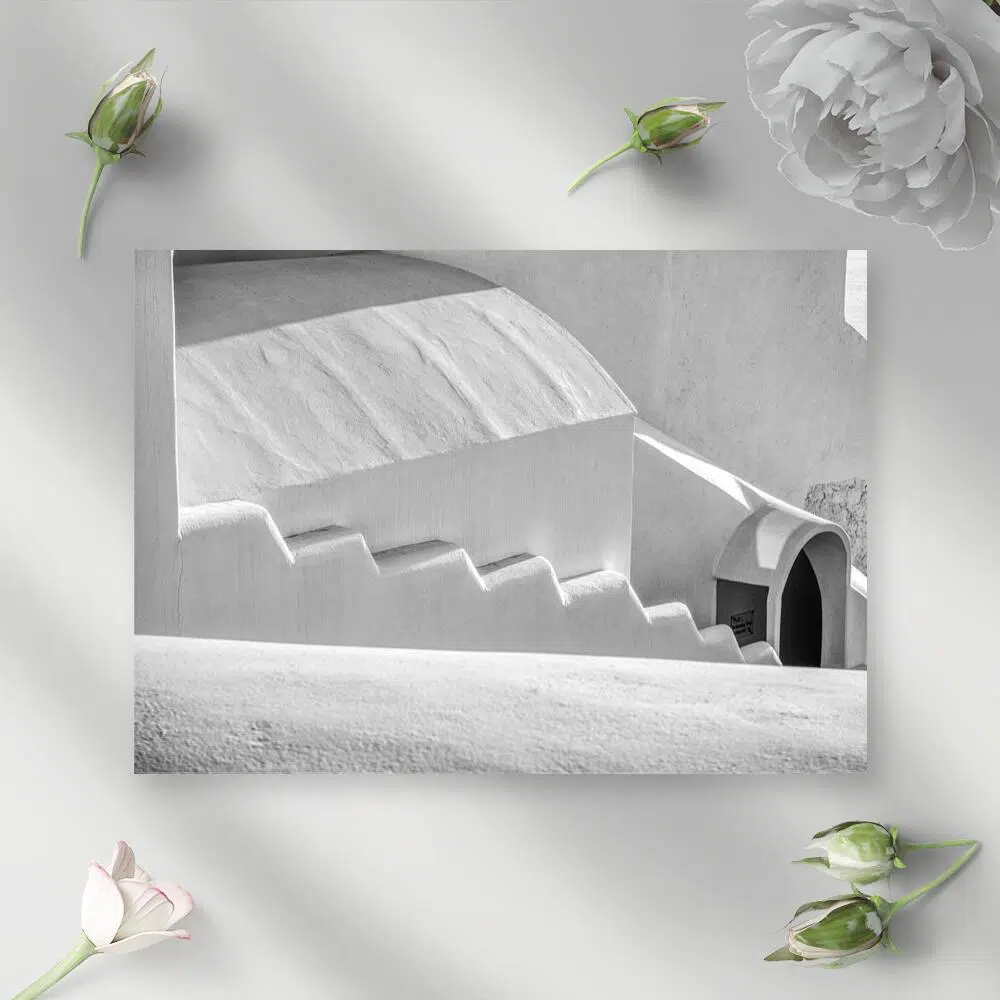 Obraz z Greckim budynkiem do pokoju