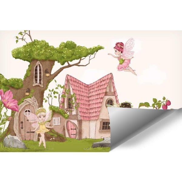 Tapeta dziecięca z wróżkami