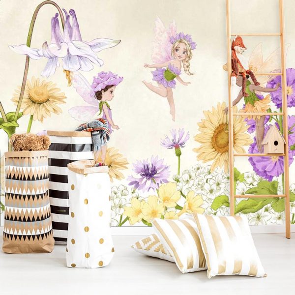 Tapeta kwiatowe czarodziejki