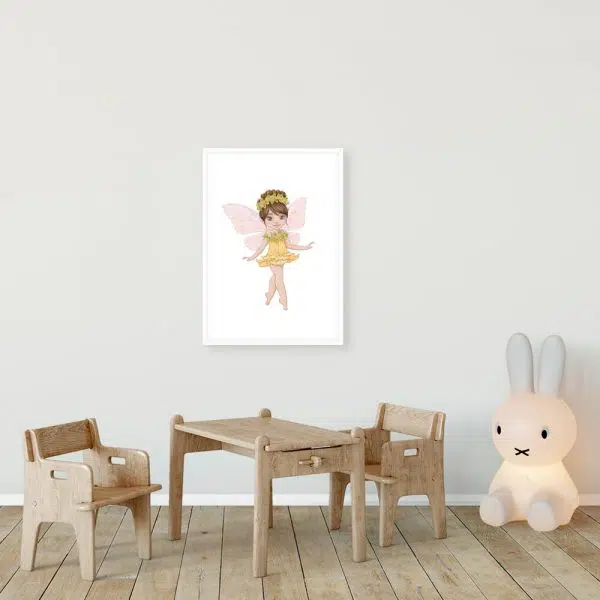 Plakat do pokoju dziecka - Leśna wróżka
