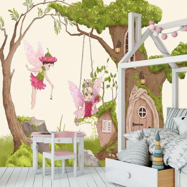 Foto-tapeta domek w drzewie