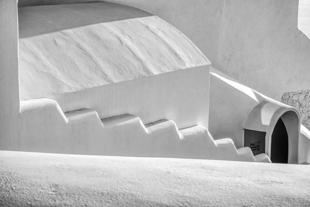 Obraz z greckim budynkiem