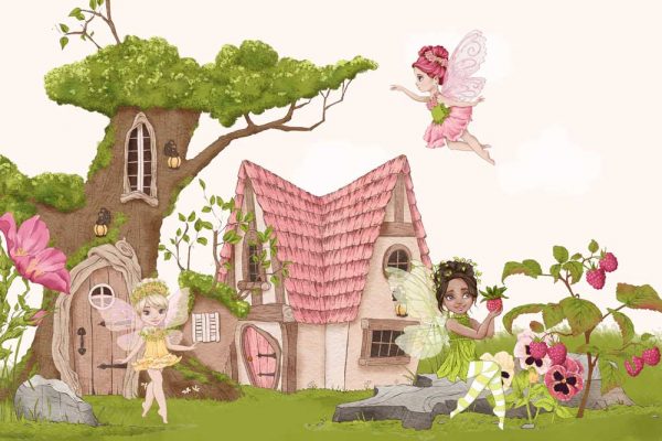 Foto-tapeta z wróżkami