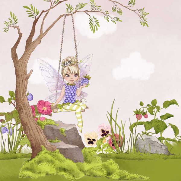 Fototapeta z leśną rusałką