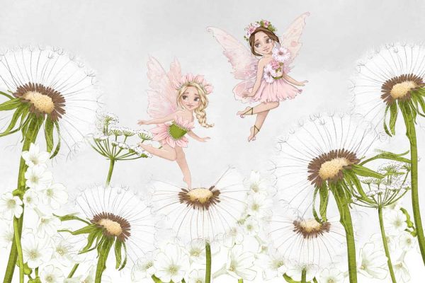 Fototapeta lecące wróżki