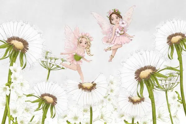 Fototapeta lecące wróżki