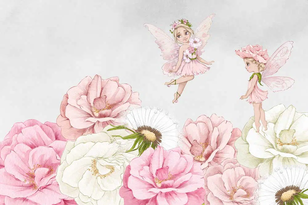 Fototapeta kwiatowe boginki